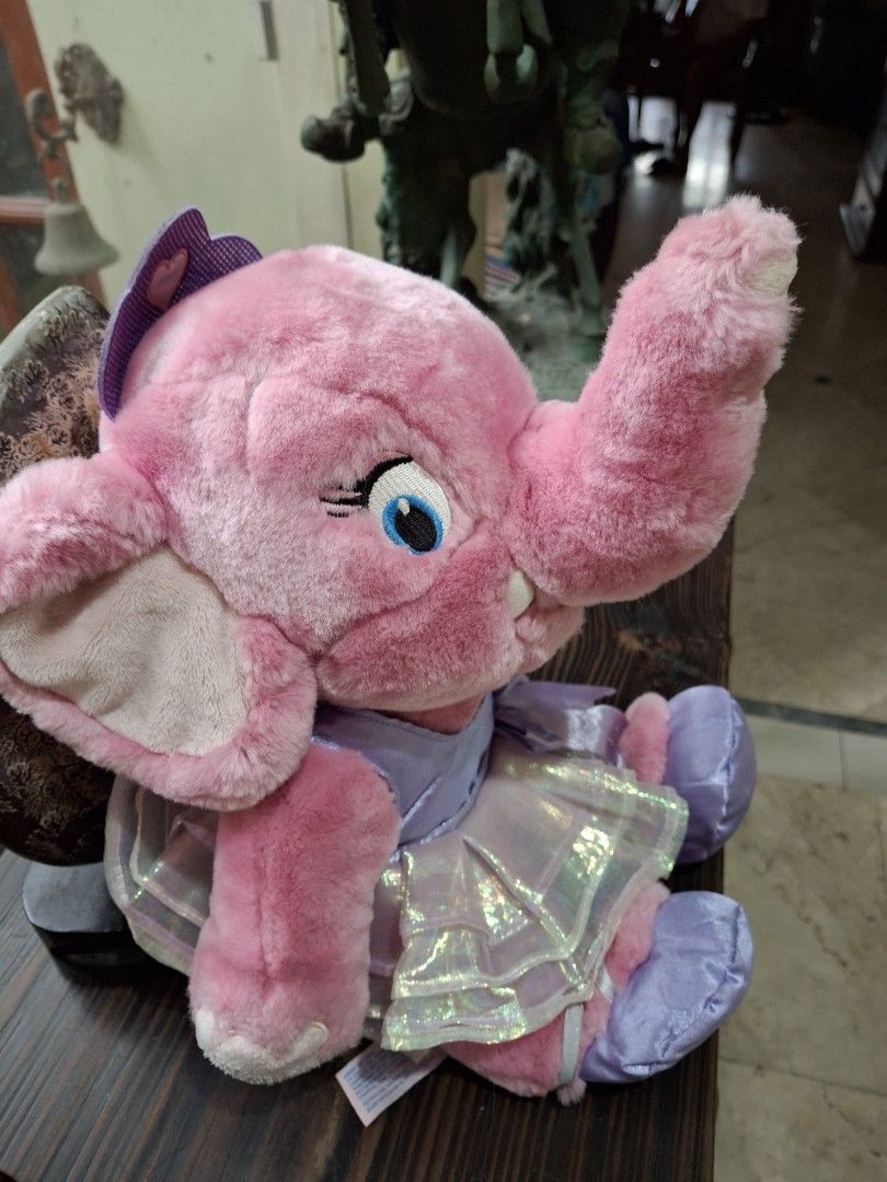 Elephant Ballet Stuffed Toy (Category: Plushies & Soft Toys) located in Quezon City. Submitted by pure_trinsky (Listing ID 1456321264, Image 3). Description: * in good condition * what you see is what you get * Anxious Brand * in purple ballet dress.