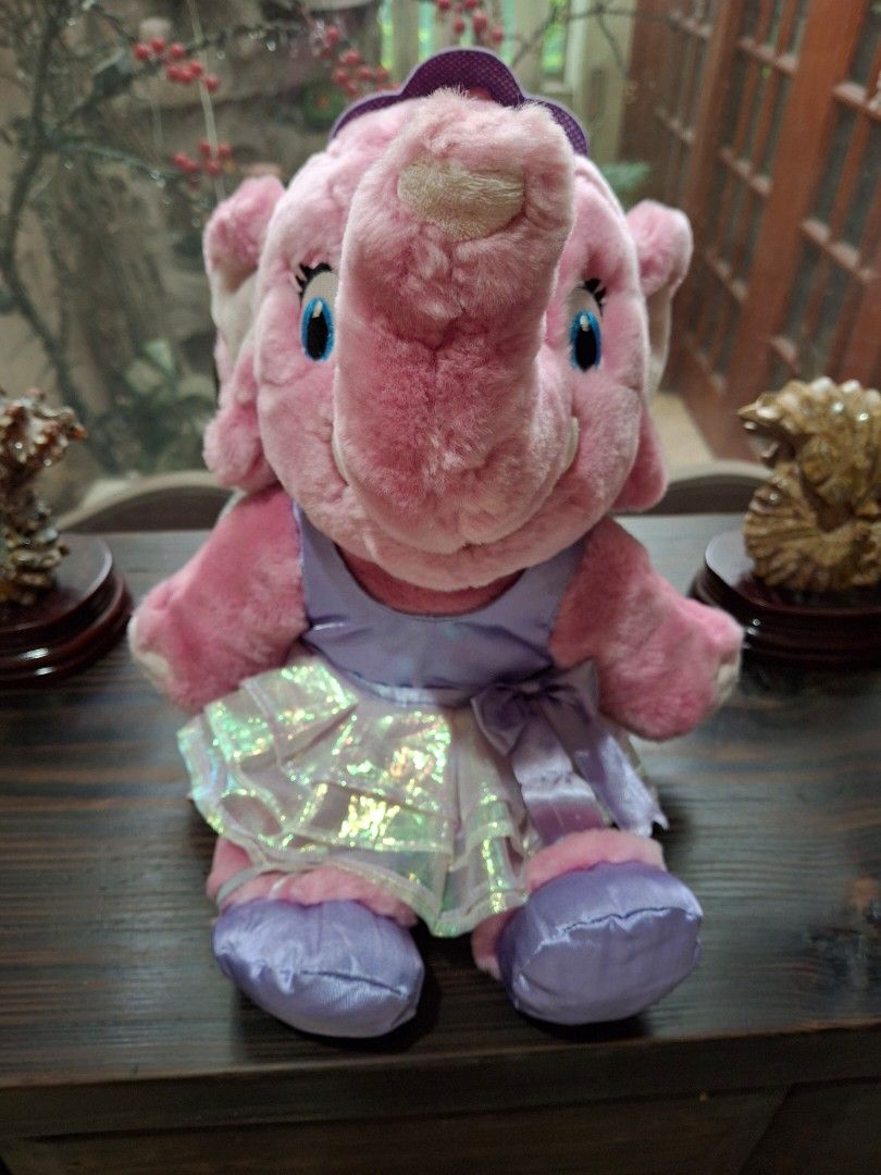 Elephant Ballet Stuffed Toy (Category: Plushies & Soft Toys) located in Quezon City. Submitted by pure_trinsky (Listing ID 1456321264, Image 1). Description: * in good condition * what you see is what you get * Anxious Brand * in purple ballet dress.