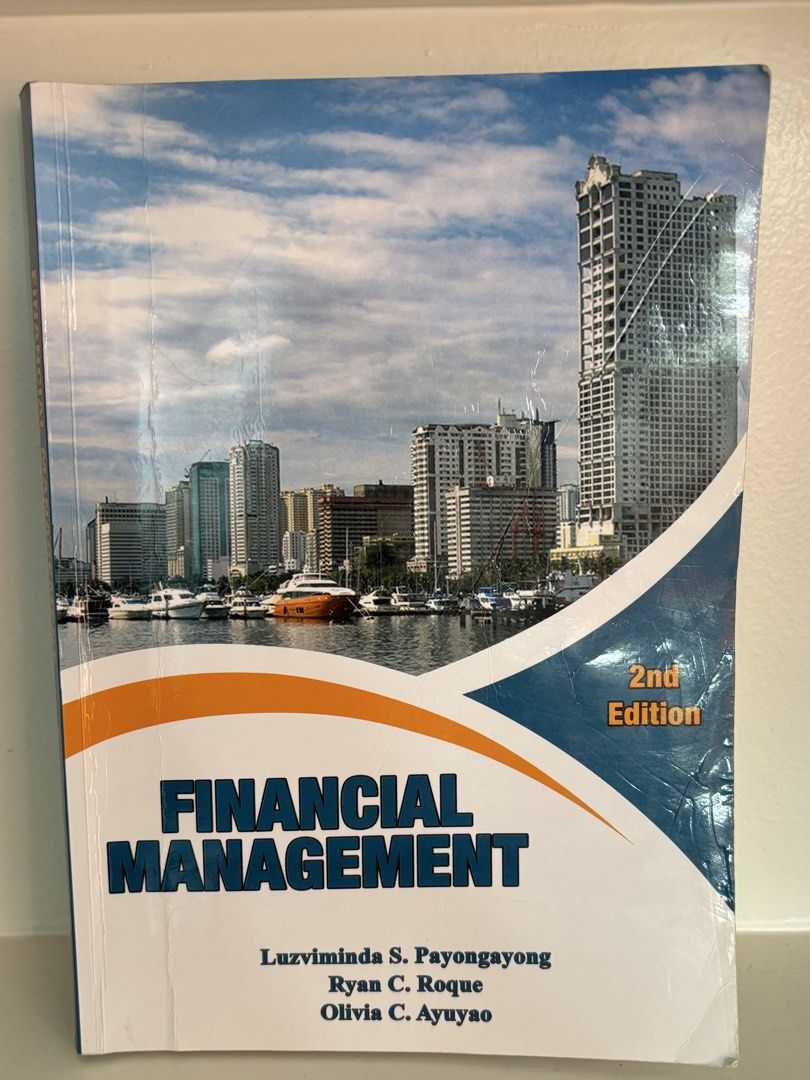 Financial Management [Payongayong] (Category: Textbooks) located in Manila. Submitted by caliwhatyouwant (Listing ID 1456372156, Image 1). Description: * No plastic cover * First owner * minimal pencil marks .