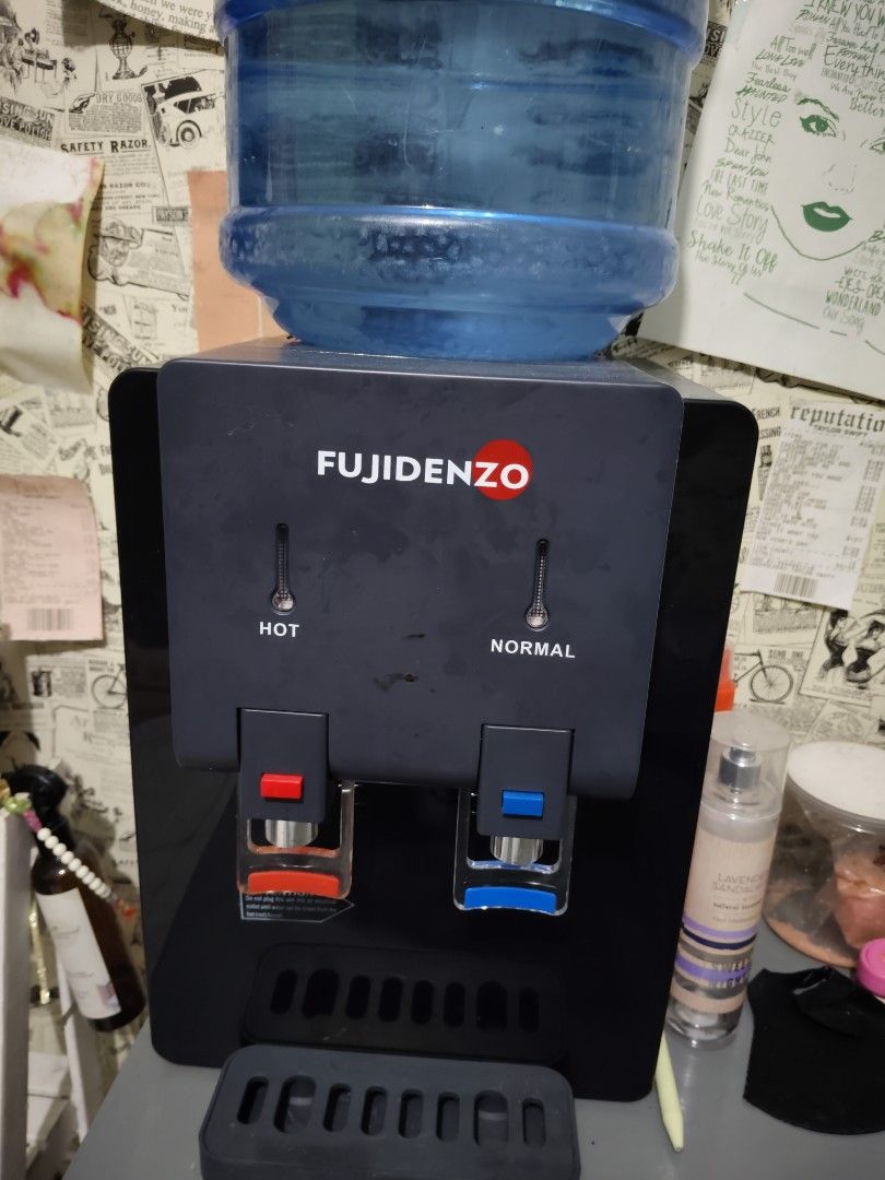 Fujidenzo Water Dispenser Hot and Normal, TV & Home Appliances, Kitchen ...