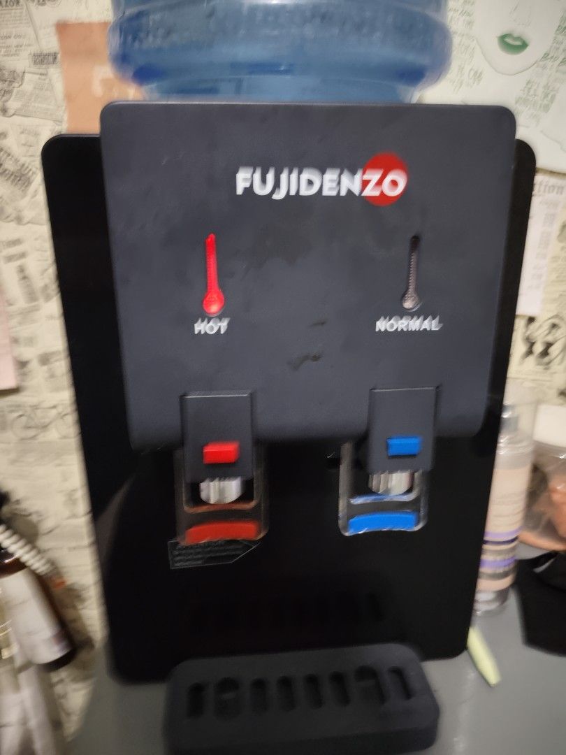 Fujidenzo Water Dispenser Hot and Normal, TV & Home Appliances, Kitchen ...