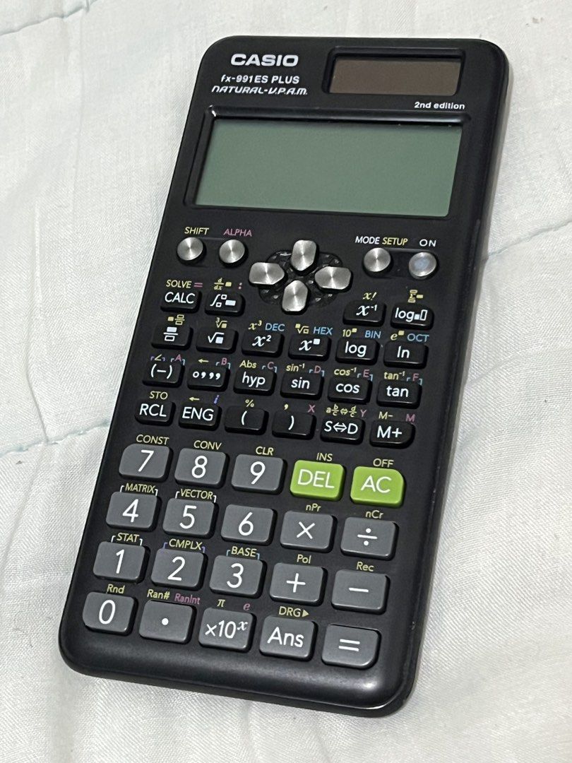 FX-991 ES PLUS (2nd Edition) (Category: Office & Business Technology) located in Rizal. Submitted by drexb (Listing ID 1456252245, Image 3). Description: fx-991 ES PLUS (2nd Edition) - Pre-loved scientific calcu for sale - Perfect for Highschool, College, and Office use - Pristine condition - Only used in engineering - Fast Shift-Solve - Super Negotiable RFS: not needed anymore.
