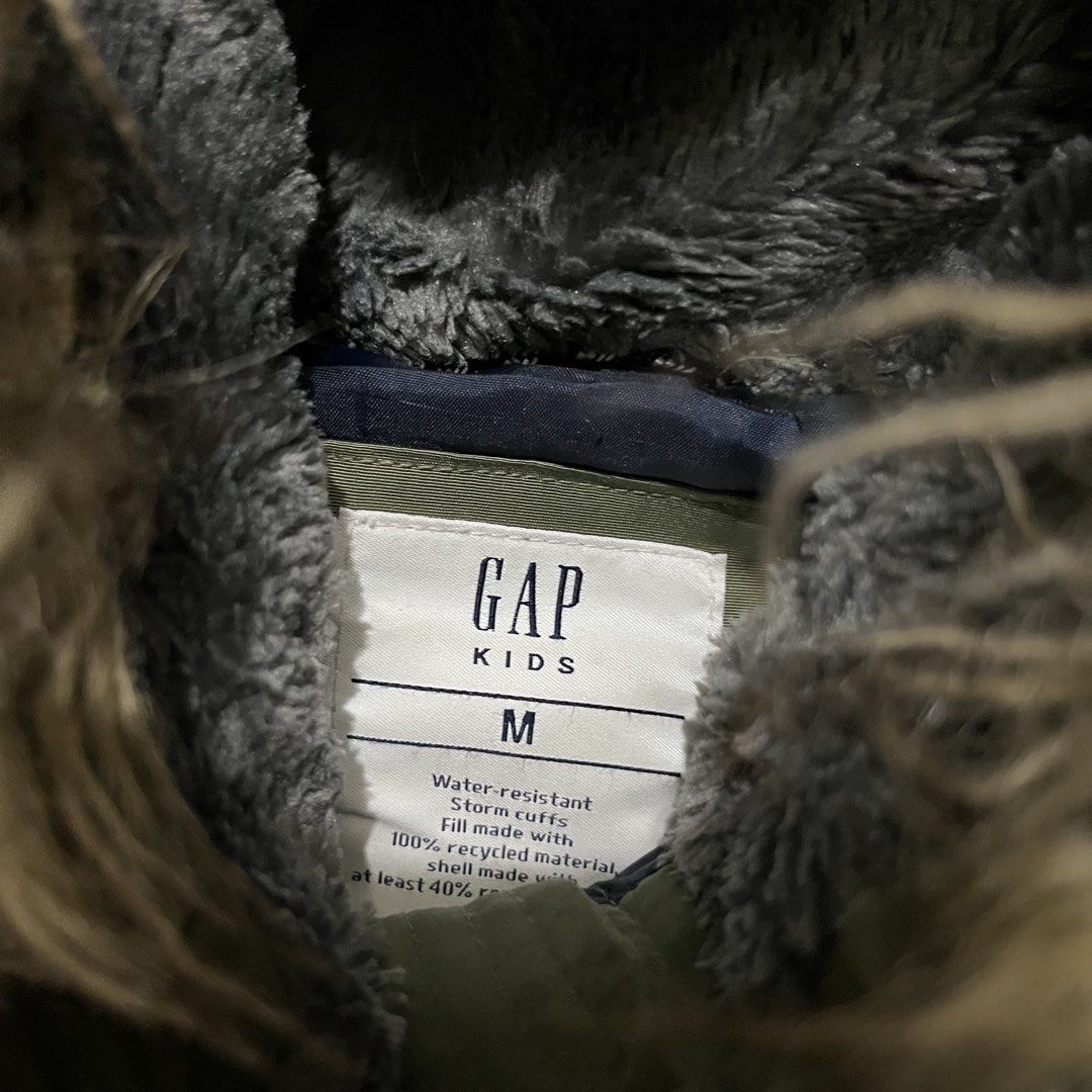 gap kids parka (Category: Babies & Kids Fashion) located in Caloocan City. Submitted by jpeg.vaults (Listing ID 1456387171, Image 2). Description: gap kids M.