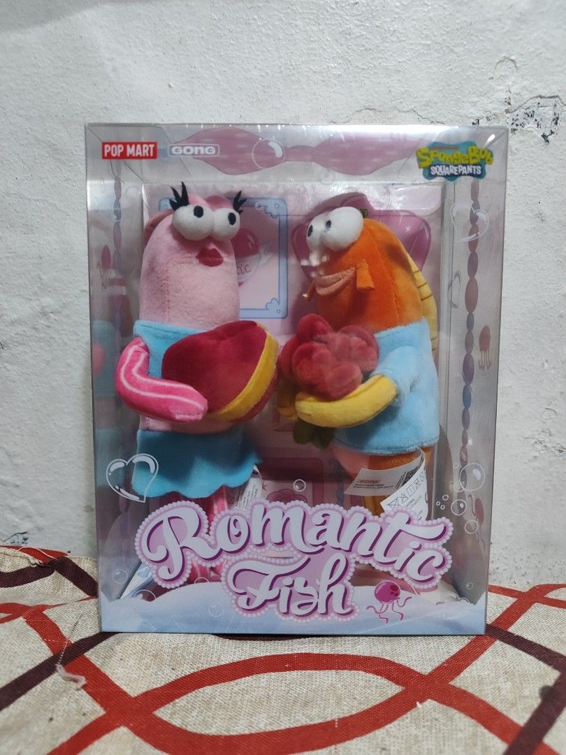 Gong popmart spongebob squarepants romantic fish (Category: Designer & Blind Box Toys) located in Quezon City. Submitted by hirayakarilagan (Listing ID 1456291397, Image 1). Description: .