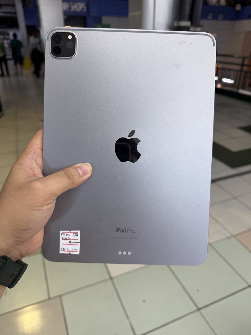 iPad Pro M2 11inch 128Gb Wifi Only 99%smooth No issues (Category: iPad) located in San Juan City. Submitted by saabangadgetshop (Listing ID 1456261989, Image 1). Description: Onhand | Pre-owned iPad Pro M2 11inch 128Gb OPENLINE NO HIDDEN ISSUES NO HISTORY OF REPAIR 99%Smooth TEST TO SAWA RESET ALL YOU WANT TEST ALL YOU WANT NOT REFURBISHED AUTHENTIC PHONE ALL WORKING (FREE 3UTOOLS) iPhones iPads only 🆓Freebies ✅Charger ✅Case ✅Tempered Mode of Pa