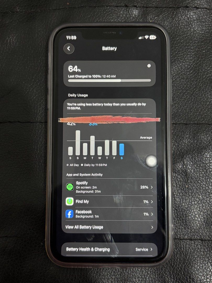 iPhone 11 Black 128GB — Please Read Description & Inclusions Carefully (Category: iPhone 11 Series) located in Caloocan City. Submitted by rachecorderoremolano (Listing ID 1456368868, Image 2). Description: 📲 iPhone 11 Black 128GB — Please Read Description & Inclusions Carefully Original owner | Bought brand new from PowerMac Center SM Fairview Selling my iPhone 11 Black 128GB, originally purchased brand new from PowerMac Center, SM Fairview on 