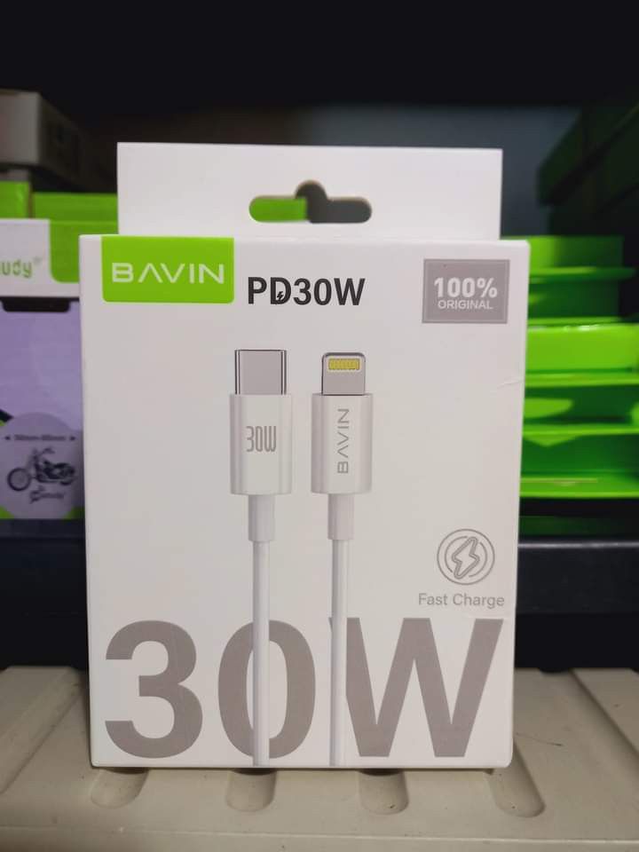 IPHONE CHARGER TYPE C ADAPTOR / TYPE C TO LIGHTNING CABLE (Category: Chargers & Cables) located in Pasig City. Submitted by gentle_jerico (Listing ID 1456307181, Image 3). Description: Bavin : Iphone Charger type c adaptor 20watts type c to Lightning cable 30watts 1meter Onhand items! pm to order. 📩.