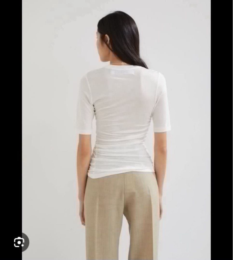 Jacquemus La Bomba Shirt (Category: Luxury Apparel) located in Mandaluyong City. Submitted by drpshop (Listing ID 1456341738, Image 2). Description: Authentic, check details for reference photos online. Small , stretchable fabric. Superb like new condition. First to pay basis! .