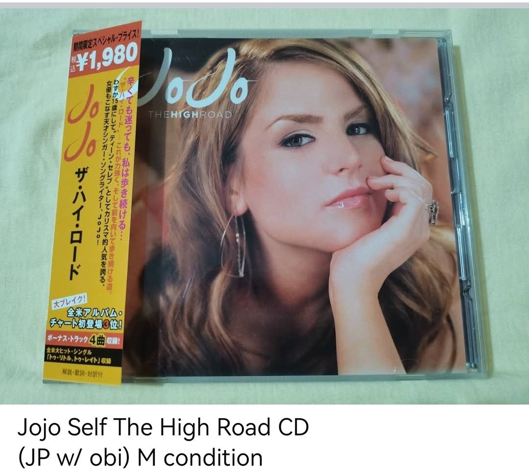 Jojo Self The High Road CD (unsealed) (Category: CDs & DVDs) located in Dangcagan. Submitted by cd_haven5 (Listing ID 1456286935, Image 1). Description: #FORSALE #FORSALE #FORSALE #Authentic #Legit #Original We only sell original items. All items posted are on hand. Please message me for availability of the item/s because the items are also posted on my other online stores. All items are imported unless stated PH. We also accept Pre-orders. Payme