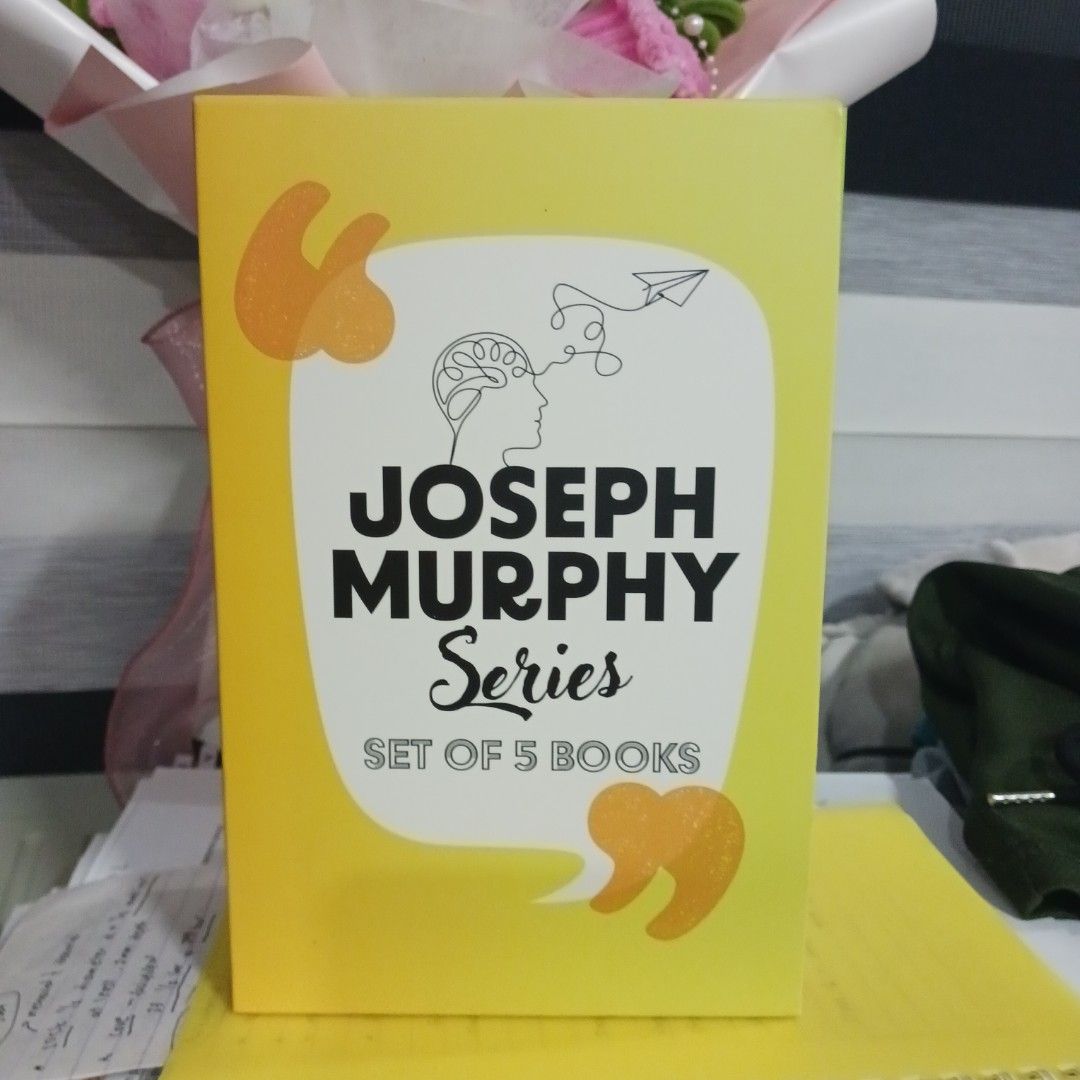 Joseph Murphy Box Set (Category: Storybooks) located in Caloocan City. Submitted by alspaceship (Listing ID 1456352698, Image 1). Description: joseph murphy books set bought from NBS brand new, tinanggal lang plastic packaging.
