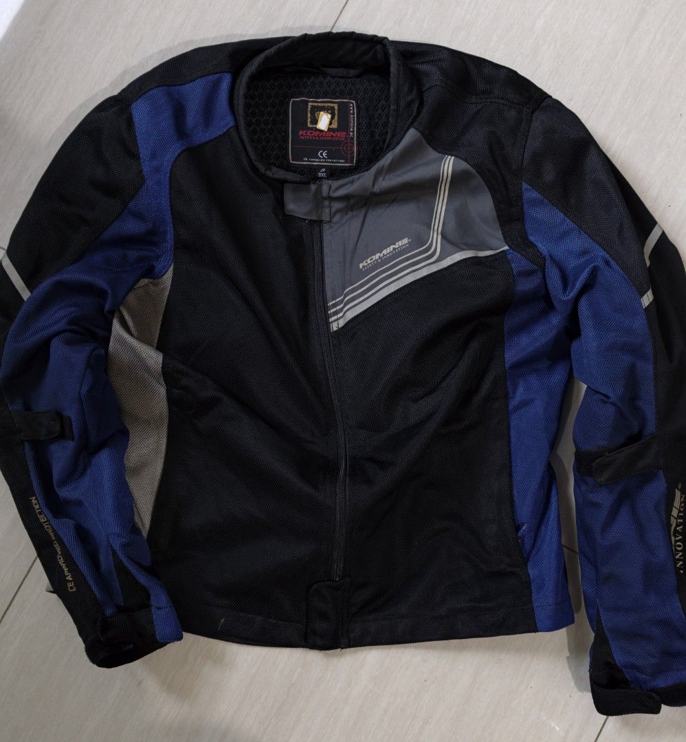 Komine & Nitro Motorcycle Jackets - 3XL & 2XL (Category: Body Parts and Accessories) located in Quezon City. Submitted by daddycancook (Listing ID 1456406392, Image 1). Description: - Komine Motorcycle Jacket (Size 3XL) - Nitro Motorcycle Jacket (Size 2XL) - Komine is mesh style and Nitro has breathable lining, perfect for warm weather riding - Both comes with complete paddings - Needs washing because haven't been used for a while - perfect for m