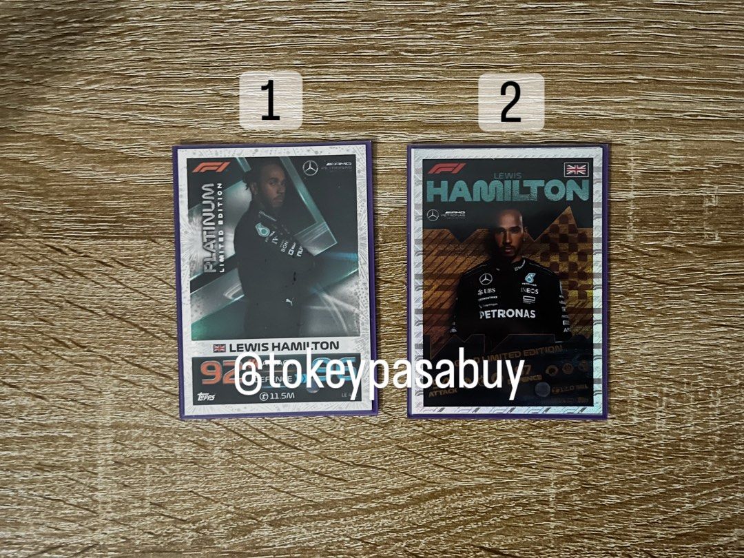 LEWIS HAMILTON F1 CARDS (Category: Raw Singles) located in Paranaque City. Submitted by tokeypasabuy (Listing ID 1456285763, Image 1). Description: DECLUTTERING 👌 OFFICIAL 👌 READY TO SHIP 👌 LEWIS HAMILTON F1 CARDS 300 PHP EA ❌SOLD❌ 2 MOP: Maribank/Bank Transfers MOD: SCO/JNT DM for Inquiries 😊 #F1 #FORMULA1 #maxverstappen #turboattax #cards.