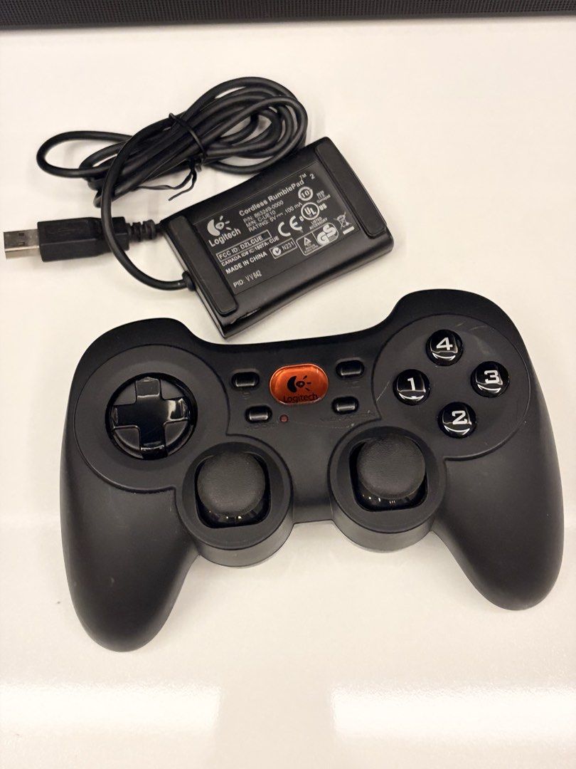 Logitech wireless rumble 2 controller (Category: Controllers) located in Singapore. Submitted by tomatoketchup (Listing ID 1456404757, Image 1). Description: Logitech wireless rumble 2 gaming controller in good working condition for sale Deal at my place 168C Punggol Field, S823168 .