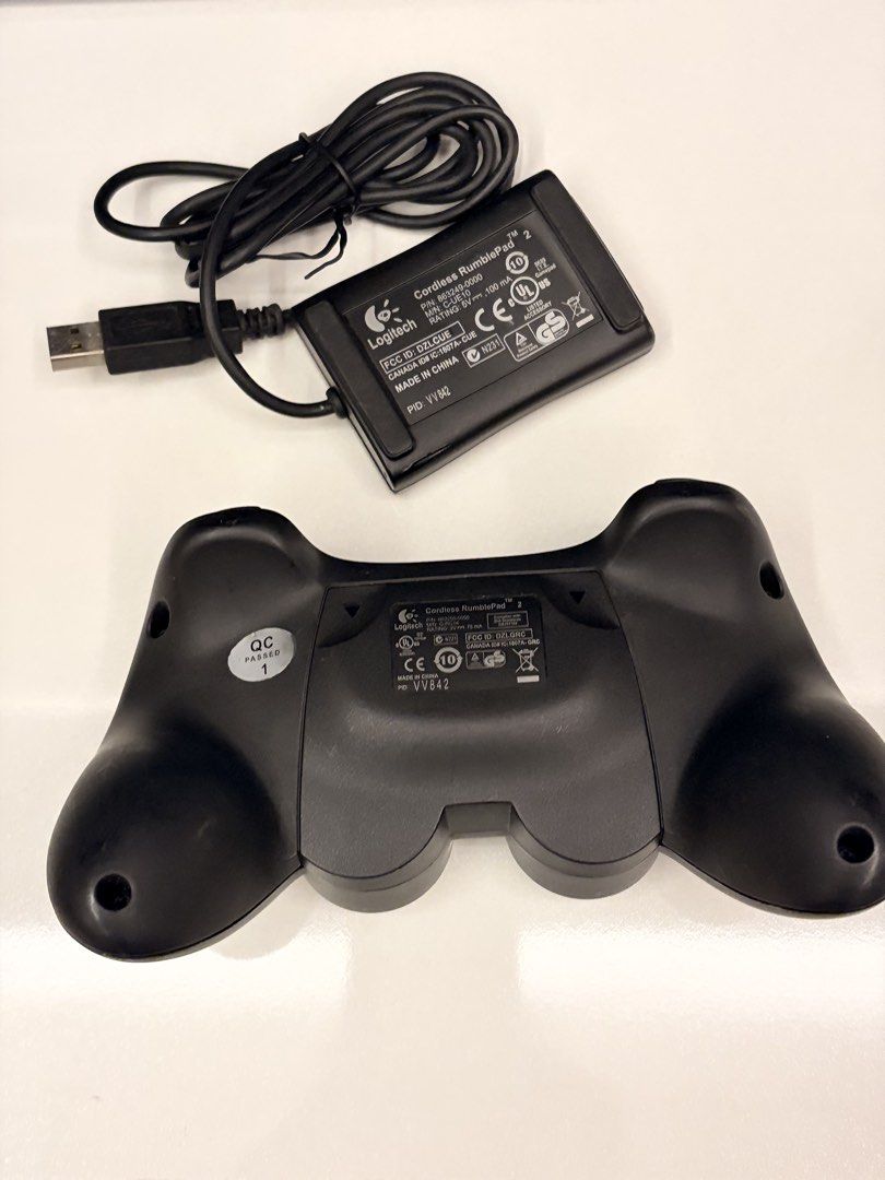 Logitech wireless rumble 2 controller (Category: Controllers) located in Singapore. Submitted by tomatoketchup (Listing ID 1456404757, Image 2). Description: Logitech wireless rumble 2 gaming controller in good working condition for sale Deal at my place 168C Punggol Field, S823168 .