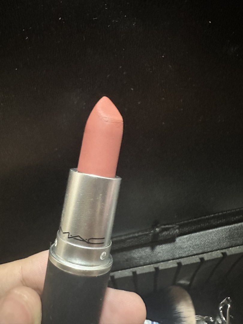 MAC PowderKiss Lipstick in Brickthrough (Category: Makeup) located in Manila. Submitted by warmfish-1441 (Listing ID 1456385343, Image 1). Description: Authentic, bought in MAC.