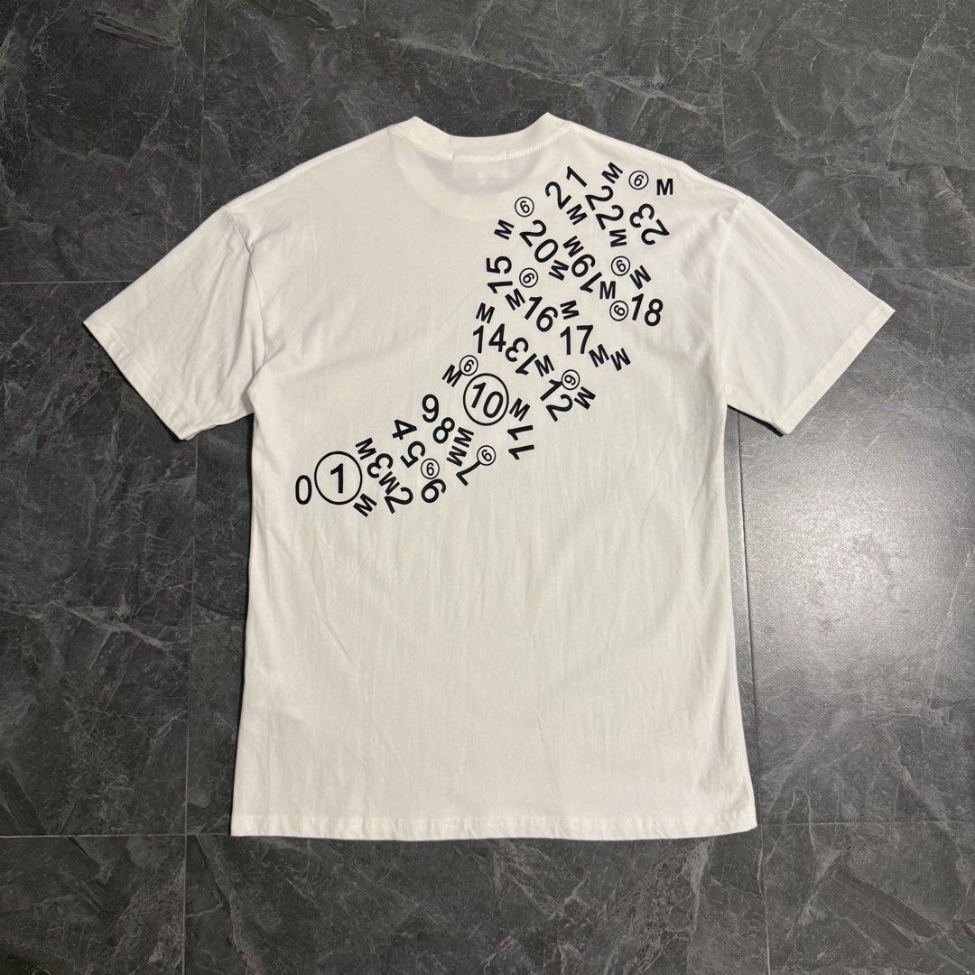 Maison Margiela X Tommy Cash (Category: Tshirts & Polo Shirts ) located in Paniqui. Submitted by justyntrouves (Listing ID 1456345105, Image 1). Description: Best Size: XL (Dimensions in inches) Width: 22.5 Length: 31 Pen stain on upper chest Buyer will shoulder the shipping fee. Don’t expect too much, thrifted items. Read the description and check all photos before purchasing. For any questions, feel free to ask..