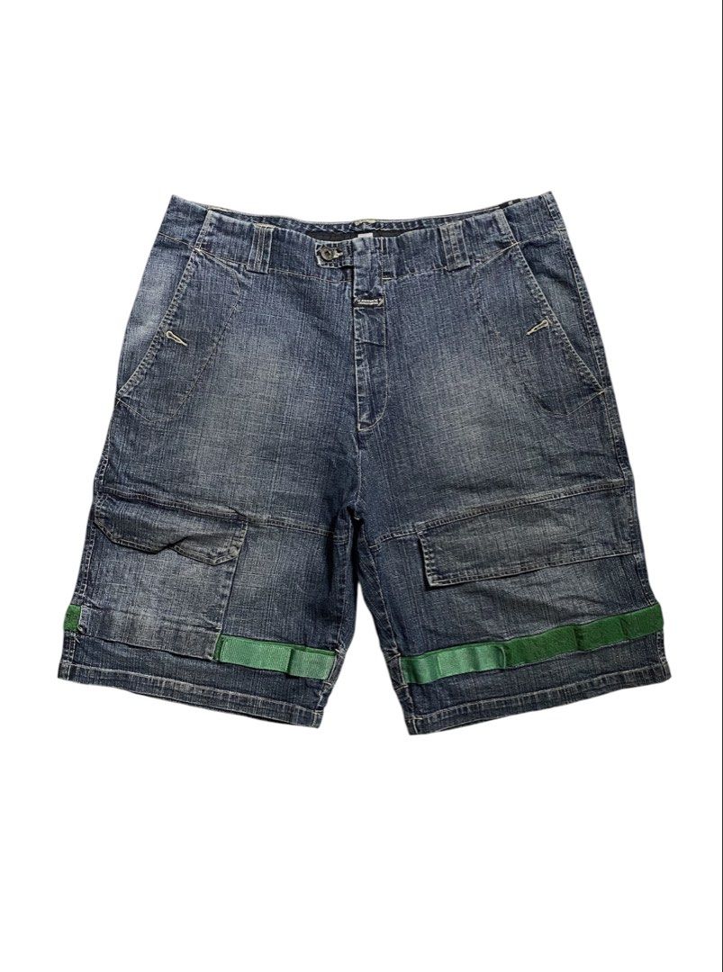 Marithe Francois Girbaud Tape Jorts (Category: Shorts) located in Iloilo. Submitted by anything_goesph (Listing ID 1456359055, Image 1). Description: 38 waist 23.5 inch lenght 13 inch hem 15.5 inch thigh see photos for details.