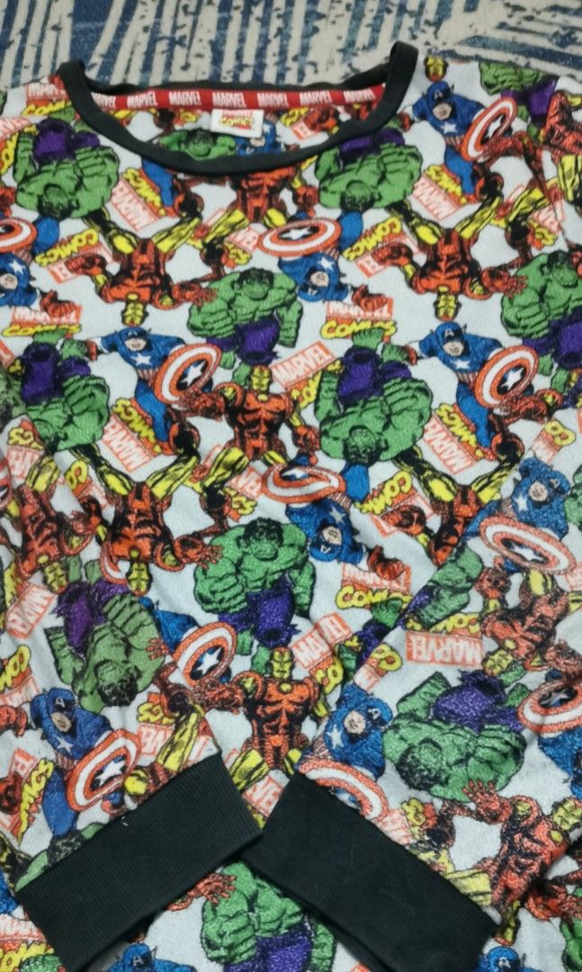 Marvel Comics pull over jacket (Category: Coats, Jackets and Outerwear) located in San Jose. Submitted by thrift_ni_sir (Listing ID 1456420440, Image 2). Description: Slightly used MOP gcash MOD j&t, flash express Add shipping fee.