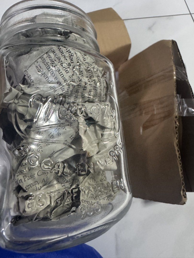 MASON JAR (Category: Other Kitchenware & Tableware) located in Quezon City. Submitted by prelovedsaleitems (Listing ID 1456277408, Image 2). Description: .