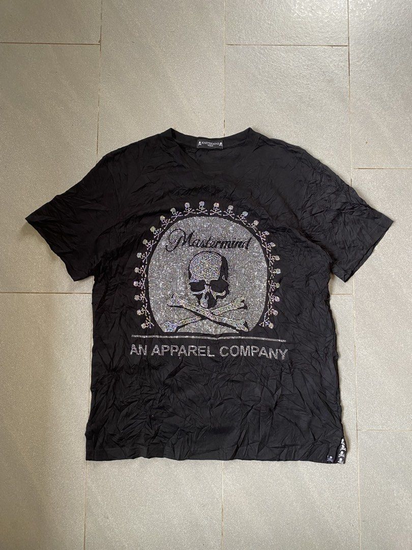 Mastermind Shiny design (Category: Tshirts & Polo Shirts ) located in Digos. Submitted by thriftflexph (Listing ID 1456348725, Image 1). Description: Size&Dimes:24/30 Color&Condi:9.5/10 issue:None DM for more information 🫶 Items are all thrifted/Handpicked Can ship nationwide🇵🇭 Add Shipping Fee ✈️🎁.