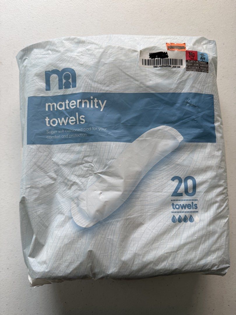 Maternity Napkin and Disposable Underwear (Category: Maternity Care) located in San Pedro. Submitted by ekaayy (Listing ID 1456283435, Image 1). Description: - Bundle Items Maternity Napkins (10 napkins only) & Disposable Underwears (5 pcs XS-S size) - Must have for Postpartum 📍San Pedro, Location.