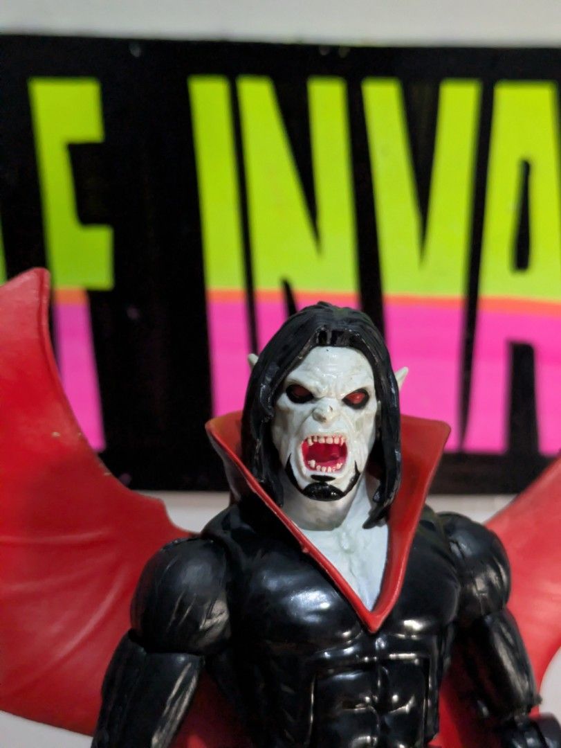 Morbius Spider-Man Villain (Category: Figurines & Statues) located in Manila. Submitted by shelfinvaders (Listing ID 1456421508, Image 2). Description: small cut on nose.
