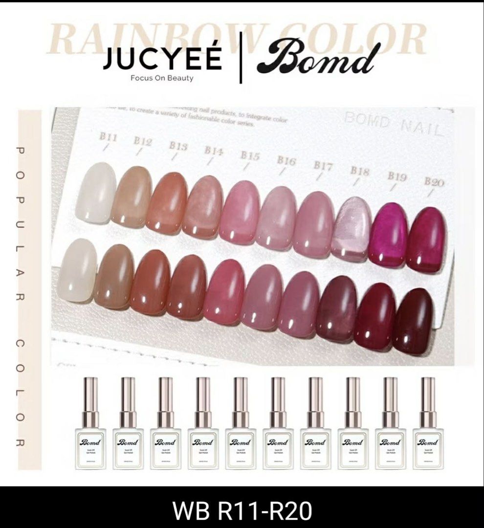 Nails Set (Category: Hands & Nails) located in Sison. Submitted by aidryen (Listing ID 1456368632, Image 1). Description: RFS: Barely used, tinamad na. Set: 1300 pesos Inclusion: 10 pcs Bomd gel polish 1 nail bomd gel glue 1 bomd base coat 1 bomd top coat 1 UV lamp 1 flash cure lamp 1 set nail tips 1 set modelones primer and dehydrator Tingi: 10 pcs gel polish - 445 all Top and base coat - 80 each Modelones na primer and dehydrator - 200 UV lamp 