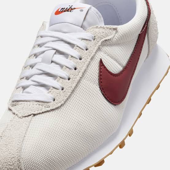Nike Women LD-1000 Beige (Category: Sneakers) located in Quezon City. Submitted by mariamajj (Listing ID 1456253541, Image 2). Description: Price is negotiable - Color: Sail white base with burgundy swoosh and heel tab - Features a retro gum sole - Ideal for casual wear - Super comfy and stylish.