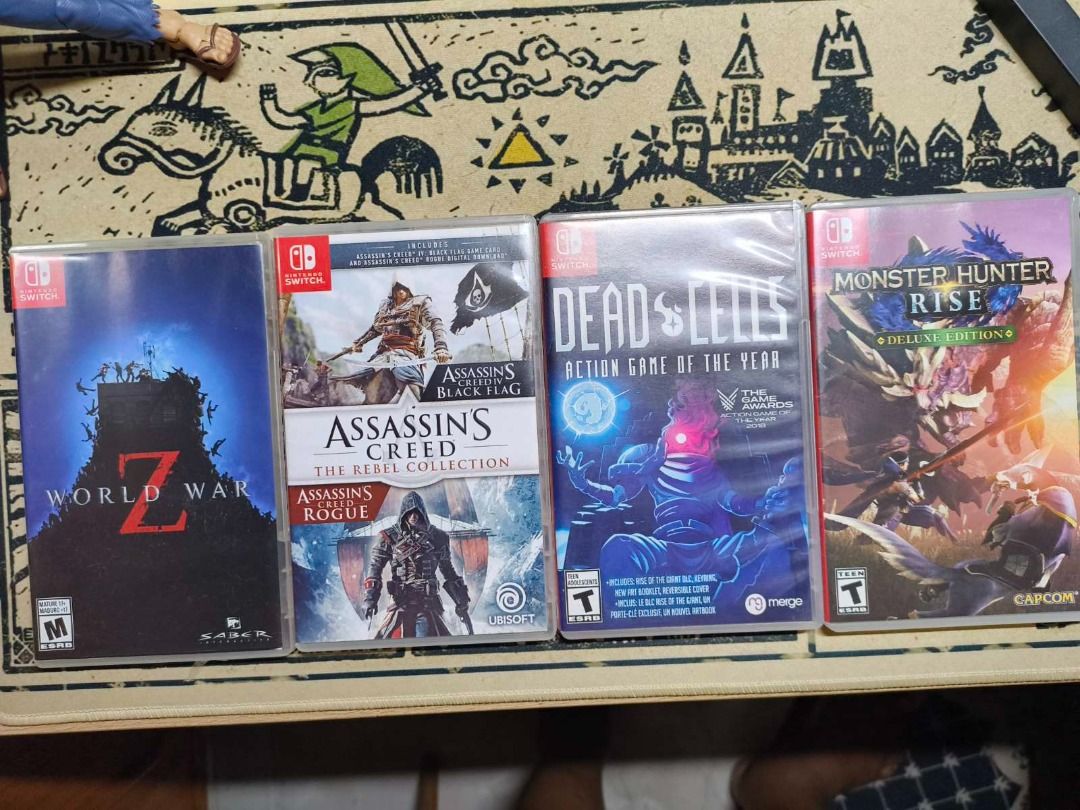 Nintendo Switch & Switch 2 Physical Games Collection (Category: Nintendo) located in Caloocan City. Submitted by livebear_290ace (Listing ID 1456329281, Image 3). Description: Nintendo Switch & Nintendo Switch 2 Physical Games Collection Selling my personal collection of original physical game cartridges with complete original cases and cover art. All games are 100% working, well-kept in a smoke-free home, and tested. Mario Kart World (Sold) Daem