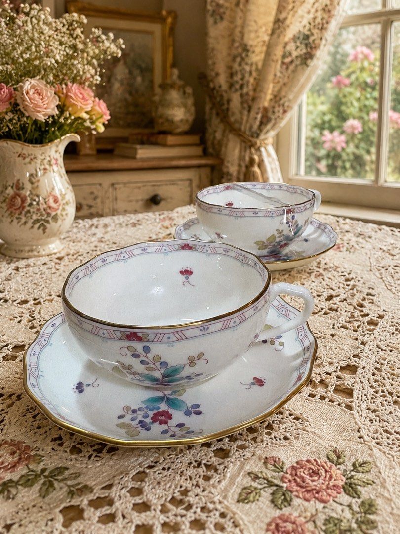 Noritake 2 dous set (Category: Coffee & Tea Tableware) located in Dipolog. Submitted by playmatesfriend.ph (Listing ID 1456334106, Image 1). Description: .