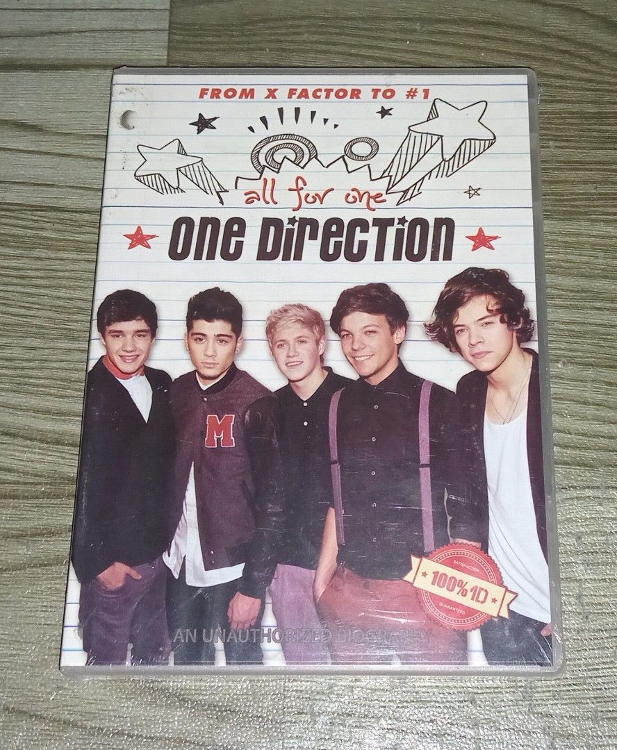 ONE DIRECTION - ALL FOR ONE DVD (Category: CDs & DVDs) located in Talavera. Submitted by thalifan46 (Listing ID 1456293991, Image 1). Description: ONE DIRECTION - ALL FOR ONE DVD NOTE : WAG NA LANG MAG MESSAGE KUNG HINDI NAMAN INTERESADO SA ITEM AT HANAP LANG AY KAKWENTUHAN.. WHAT YOU SEE IS WHAT YOU GET 100% ORIGINAL AUTHENTIC.. MOP : GCASH OR PALAWAN.. COURIER :LBC, JRS, J&T.. STRICTLY NO COD‼️.
