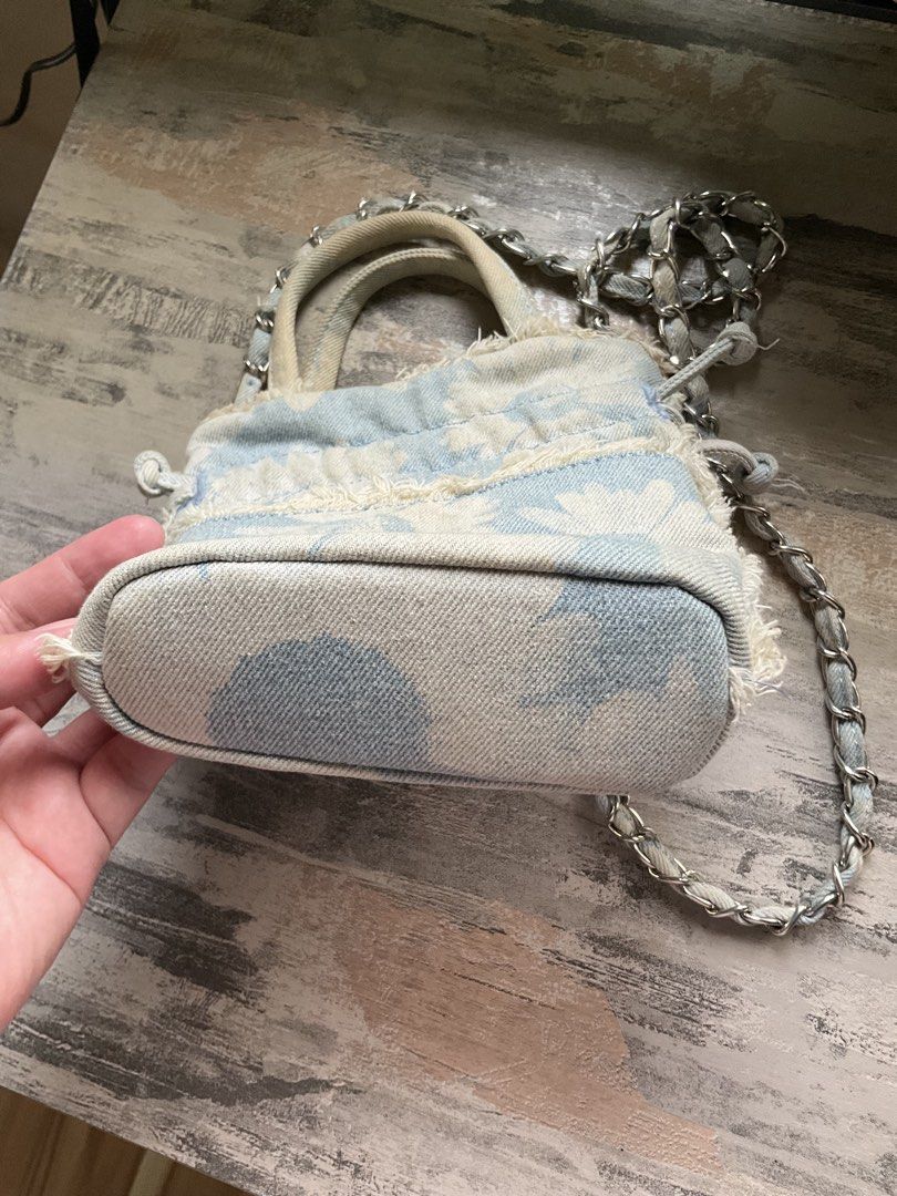 Parfois Denim Mini Crossbody bag (Category: Cross-body Bags) located in Cavite. Submitted by _nikki_g (Listing ID 1456319527, Image 3). Description: Original Parfois mini crossbody bag Fits iphone pro max With signs of usage so please manage expectations Rfs: not using anymore.