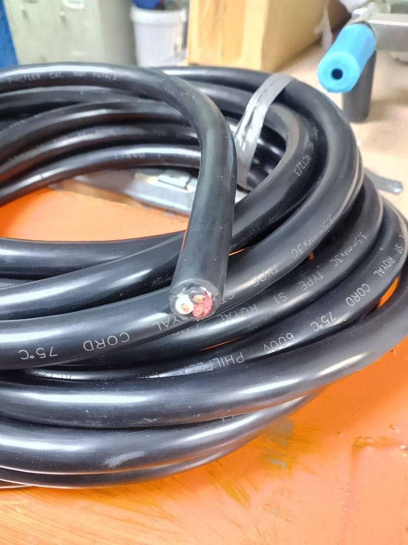 Philflex Royal Cord Specs: 12/3C (Category: Home Improvement Tools & Accessories) located in Manila. Submitted by joeyroque09 (Listing ID 1456303442, Image 1). Description: Philflex Royal Cord Specs: 12/3C Price: 227/mtr.