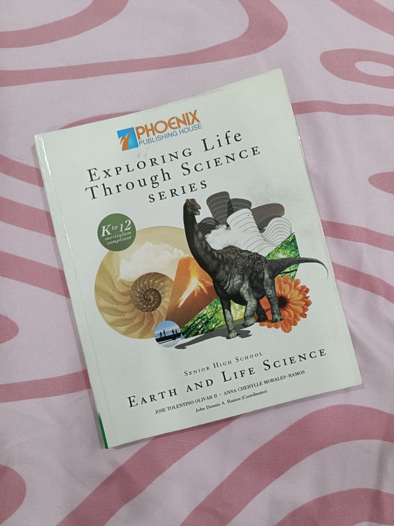 Earth and Life Science (Category: Textbooks) located in Manila. Submitted by danyelamiguel_ (Listing ID 1456404094, Image 1). Description: For Sale!!! 📚 Earth and Life Science RFS: decluttering✨ - Brand New - No ripped and folded pages - No highlights and underlines - Can do meet-ups at CEU Manila Campus, around Mendiola, Legarda and Recto street .