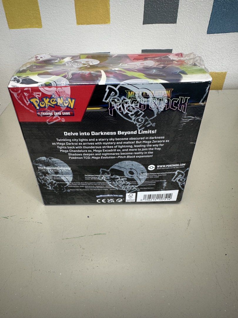 Pokemon Pitch Black Booster Box (Category: Card Boxes & Cases) located in San Fernando. Submitted by renleads (Listing ID 1456283331, Image 2). Description: 4 cases available! Price negotiable, just pm me. 😊 Items coming from Pampanga.