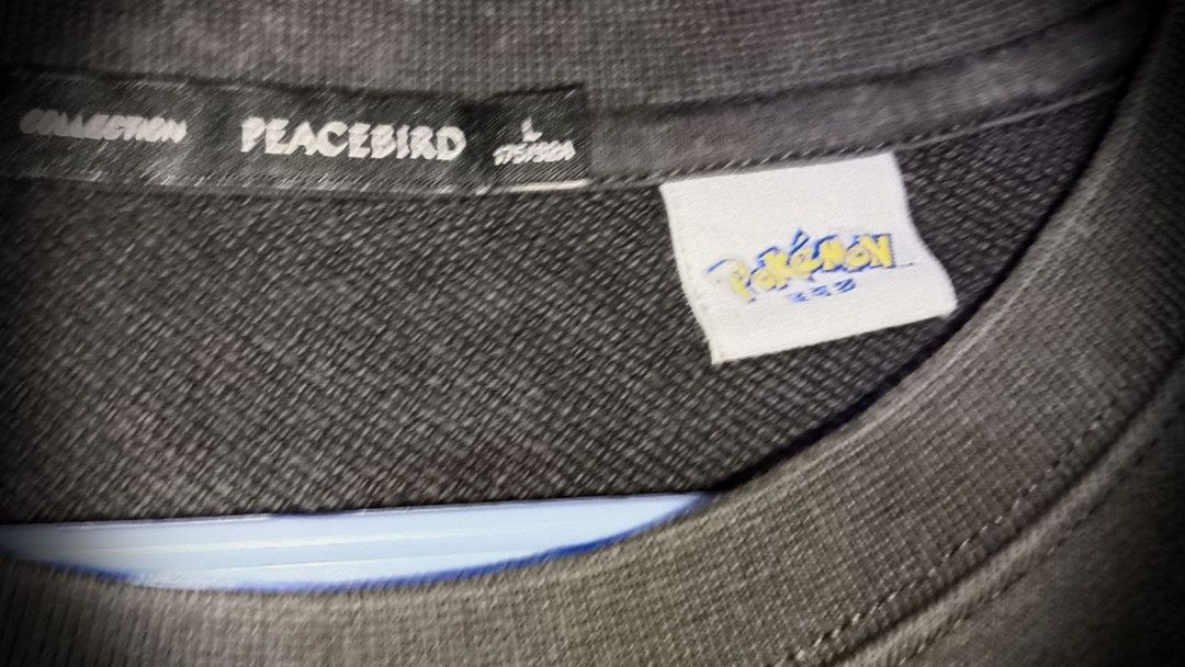Pokemon x Peacebird Collection Pikachu Sweater (Collab rare) (Category: Coats, Jackets and Outerwear) located in Manila. Submitted by liliaplay (Listing ID 1456289832, Image 3). Description: Authentic!! Collaboration Pre-loved Imported Thick and hard cloth semi lightweight solid Patch embroidered on front Solid Prints design Collection size Large 22 x 28 No Issue, just need wash Lowered to its negotiable price Payment 1st shipped.