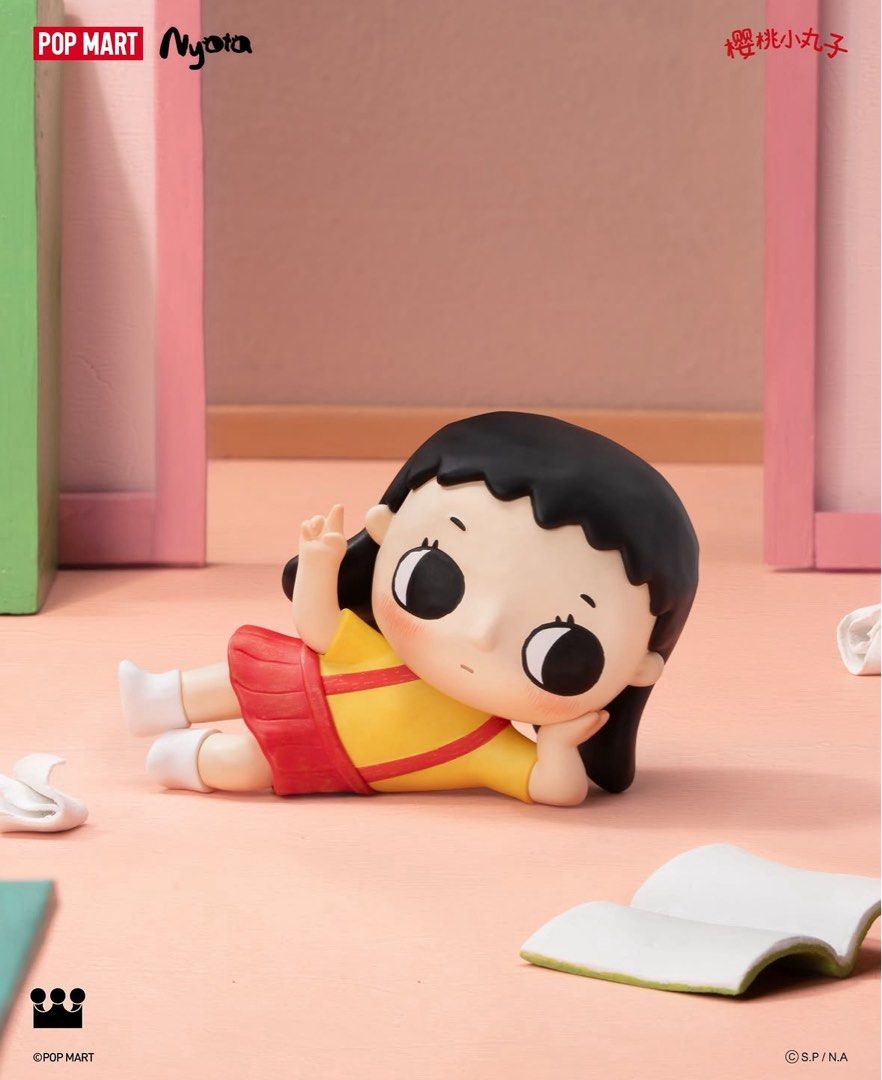 POP MART Nyota x Chibi Maruko Chan Series (Category: Designer & Blind Box Toys) located in Manila. Submitted by inorikim (Listing ID 1456351882, Image 3). Description: Sealed Box | Pop Now The Best Grandpa- ₱700 Daydreaming- ₱700 Rest Day- ₱650 Marathons Are The Worst- ₱600 Location: Las Piñas MOD: Lalamove, J&T .