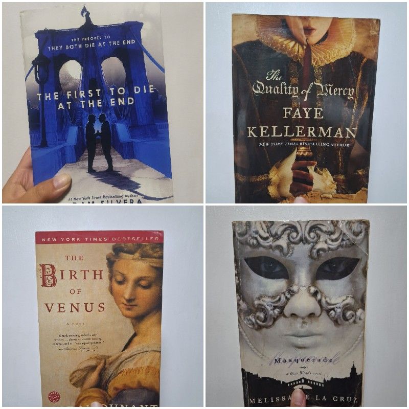 Pre-loved Books (Category: Storybooks) located in Quezon City. Submitted by cinnamonreads (Listing ID 1456308783, Image 3). Description: PRICE LIST Jane Eyre ❌ Holes - ₱75 Beowulf - ₱150 Titser ❌ Tales from the Crypt, Diary of a Stinky Dead Kid - ₱75 Diary ng Panget 2 - ₱75 Stupid is Forever & Stupid is Forevermore (sold as set) ❌ Goddess Girls, Aphrodite the Beauty - ₱75 Revenge of the Girl with the Great Personality - ₱125 The First to Die at t