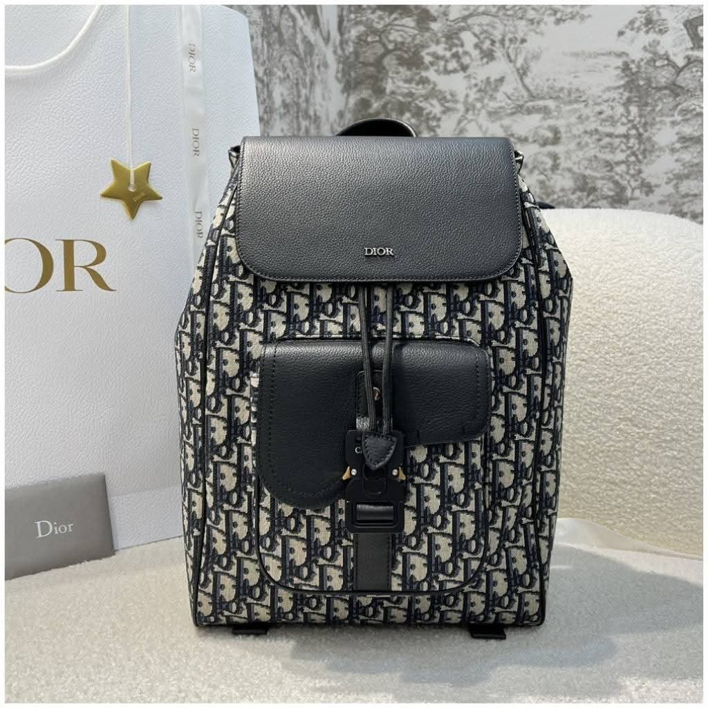 PRE-ORDER Dior Saddle Backpack with Flap (Category: Backpacks) located in Las Pinas. Submitted by g1rlboss.mnl.ph (Listing ID 1456290660, Image 2). Description: 📌50% DP REQUIRED TO PROCESS ORDER ✅️ACTUAL PHOTOS POSTED 📌PAY FIRST BEFORE SHIPPING ❌️NO PICKUP/MEETUP 🚫IF IN DOUBT, DON'T BUY INCLUSION/S: Dust bag Box Paper bag.
