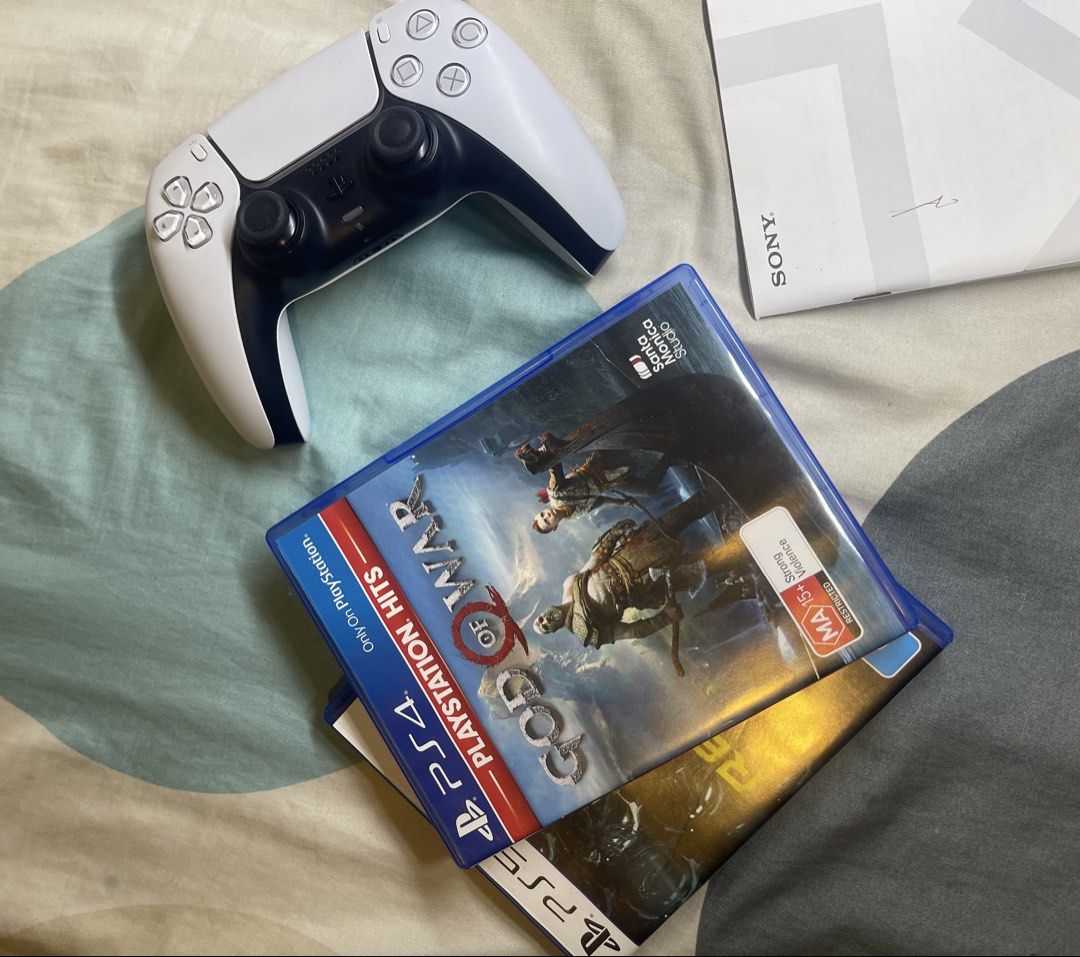 PS5 825gb disc edition - NO ISSUES (Category: PlayStation) located in Manila. Submitted by ververver (Listing ID 1456351250, Image 2). Description: For sale - PS5 Phat 825gb disc version Inclusions -2 disc games (ghost of tsushima yung nasa returnal case) -HDMI -Power cable -1 Original controller -Manual No issues, Good as brand new. Loc: Imus, Cavite you can test it before buying.