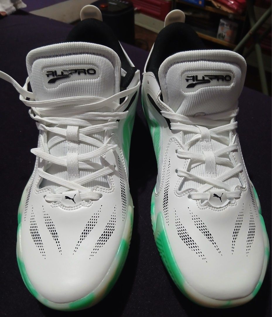 Puma basketball shoes (Category: Sneakers) located in Quezon City. Submitted by crizphil13 (Listing ID 1456254291, Image 3). Description: For Sale Puma AllPro Nitro Elite Brand New No Box Fitted only Size 11.5 Euro 45 UK 10.5 3,000 Wrong size (Padala) Location: Fernando Poe Jr Ave. Q.C..
