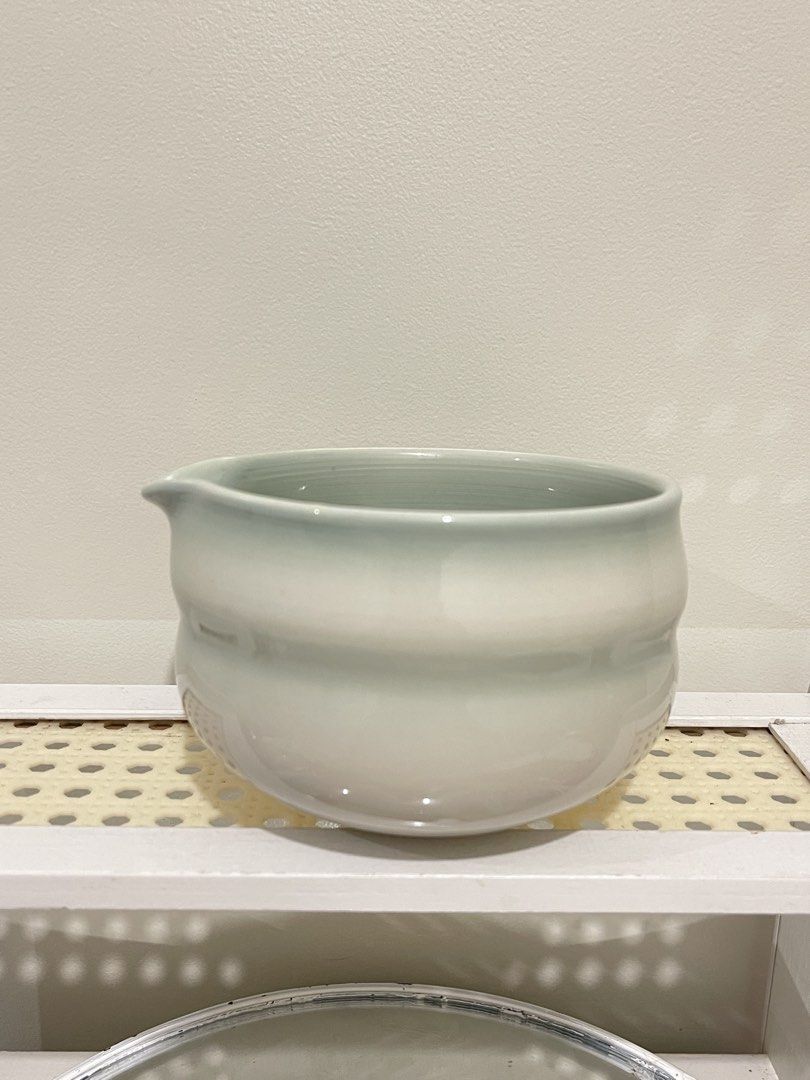Putikcat Ceramic Bowl 2026 with Spout (Category: Other Kitchenware & Tableware) located in Quezon City. Submitted by Mike_0 (Listing ID 1456411184, Image 3). Description: - Unique light grey ceramic bowl with a convenient spout. - Measures approximately 5 inches wide and 3 inches tall. - Features a 'Putikcat 2026' stamp on the bottom. - Ideal for serving sauces, dips, or small portions. - Handmade aesthetic for a distinctive look..