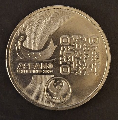 QR Code Philippine 10 Piso Coin - Apolinario Mabini (Category: Currency) located in Tagaytay City. Submitted by maestraklarissa (Listing ID 1456289390, Image 1). Description: - Authentic Philippine 10 Piso coin - Features Apolinario Mabini's portrait - Inscribed with 'Republic of the Philippines' - With QR Code - Ideal for coin collectors - Makes a great souvenir or gift.