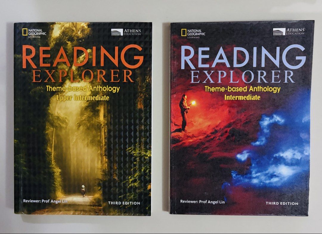 Reading Explorer Intermediate + Upper Intermediate Third Edition （分類：教科書）位於 Hong Kong。 由 bugsbunny_536 提交（商品編號 1455820197，圖片 1）。簡介： 有書寫痕跡 $50@1 全走$90 僅限順豐到付/（面交需全走） 有意請dm～。