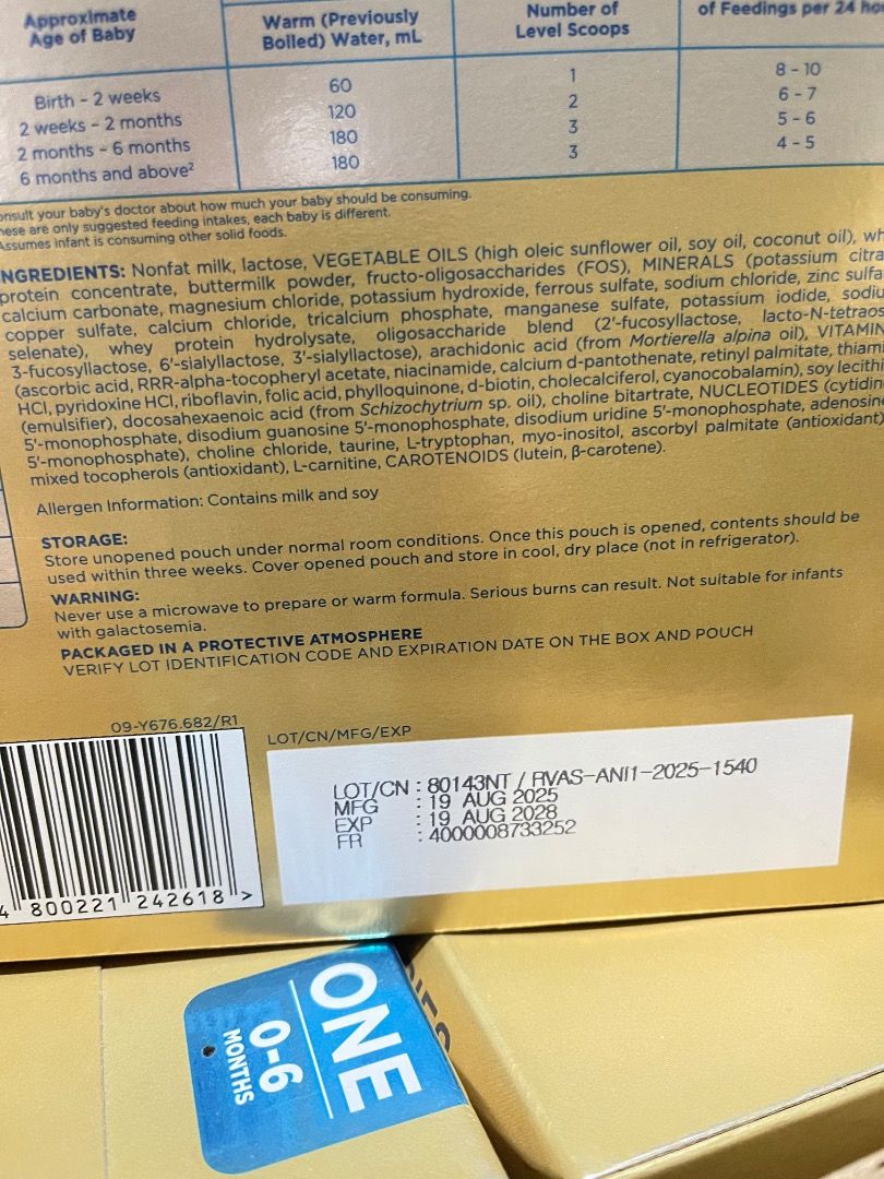 Similac 0-6 (Category: Breastfeeding & Bottle Feeding) located in Manila. Submitted by butterfly623 (Listing ID 1456395977, Image 2). Description: .