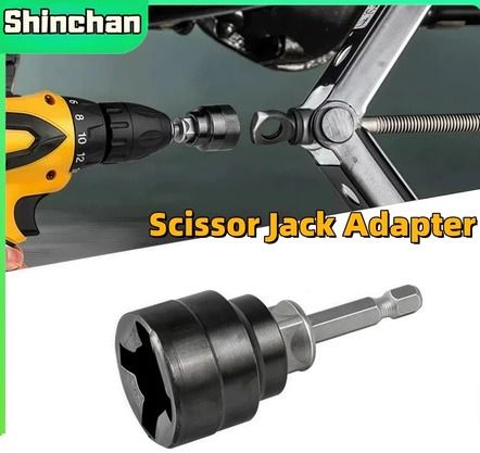 Socket Adapter Set with Ball Joint and Nut Driver (Category: Mags and Tires) located in Manila. Submitted by noelf.ortiz (Listing ID 1456305944, Image 3). Description: Heavy Duty Air Chuck Tire Inflator Nozzle & Scissor Jack Adapter Car Maintenance Tool Drill Adapter Auto Repair Accessories .