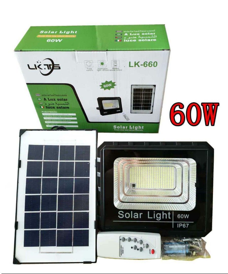 Solar lights (Category: Announcements) located in Manila. Submitted by je.assorted.item.26 (Listing ID 1456367055, Image 2). Description: 650 40 watts 750 60 watts 950 150 watts 1250 250 watts.