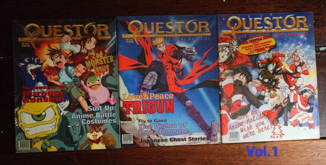 Questor MagazineS (Category: Magazines) located in Manila. Submitted by quickwhale.d36690 (Listing ID 1456241586, Image 2). Description: Questor MagazineS & Poster Magazine Take ALL for only 300php each. If not, 400php each. Location : Binondo, Manila For courier delivery : payment first before delivery of items For meet up : LRT 1 Stations by Schedule P.S. prices are negotiable.