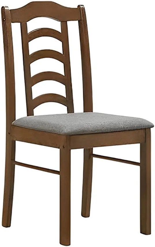 Tessa Dining Rubberwood Chair - 3pcs Bundle (Category: Chairs) located in Pasig City. Submitted by enzo_ds (Listing ID 1456345868, Image 1). Description: Mandaue Foam Tessa wood chair (3pcs) (3 for the price of 1) RFS: upgraded/updated our dinner set Measurement: Width: 40 cm Depth: 52 cm Height: 89 cm Seat Height: 48 cm Materials: Upholstered seat with polyester fabric & Rubber wood frames & legs Condition of chair cushion: no stains but with sl