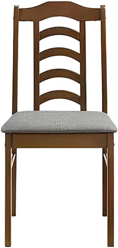 Tessa Dining Rubberwood Chair - 3pcs Bundle (Category: Chairs) located in Pasig City. Submitted by enzo_ds (Listing ID 1456345868, Image 2). Description: Mandaue Foam Tessa wood chair (3pcs) (3 for the price of 1) RFS: upgraded/updated our dinner set Measurement: Width: 40 cm Depth: 52 cm Height: 89 cm Seat Height: 48 cm Materials: Upholstered seat with polyester fabric & Rubber wood frames & legs Condition of chair cushion: no stains but with sl